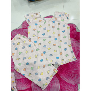 💮Bộ tole (lanh) quần lửng tay con số 3( 48kg- 54kg)🌼