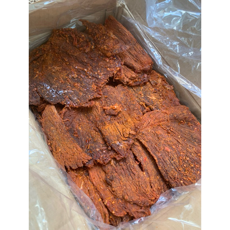 Sỉ 5kg thịt heo khô miếng vị bò khô Trung Nam