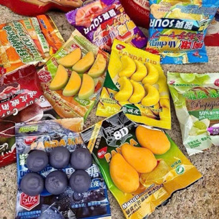  KẸO DẺO TRÁI CÂY PANDA KID MIX ĐỦ VỊ THÙNG 1 KÍ 