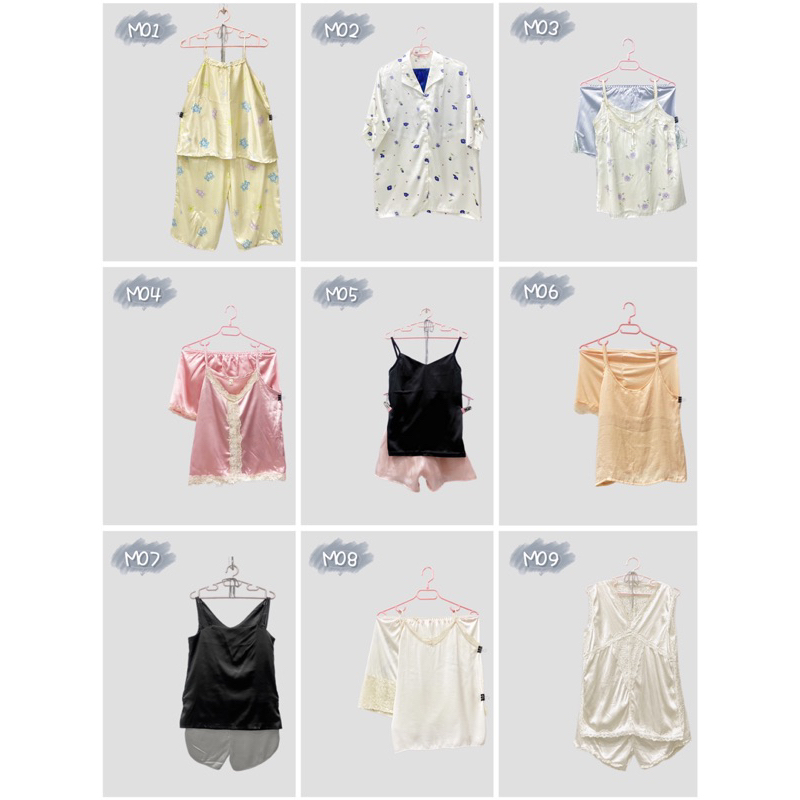 【2HAND】Áo, Set Đồ Ngủ