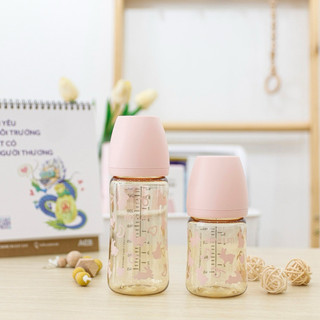Bình Sữa Hàn Quốc Tini - Chất Liệu Cao Cấp Nhựa PPSU 170ml/270ml