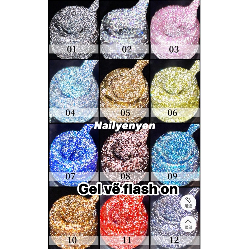 Cọ nét gel flash on AS