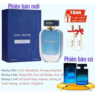   Mẫu mới 2024 Nước hoa nam col wate 100ml.tươi mát sang trọng  hàng chính hãng  