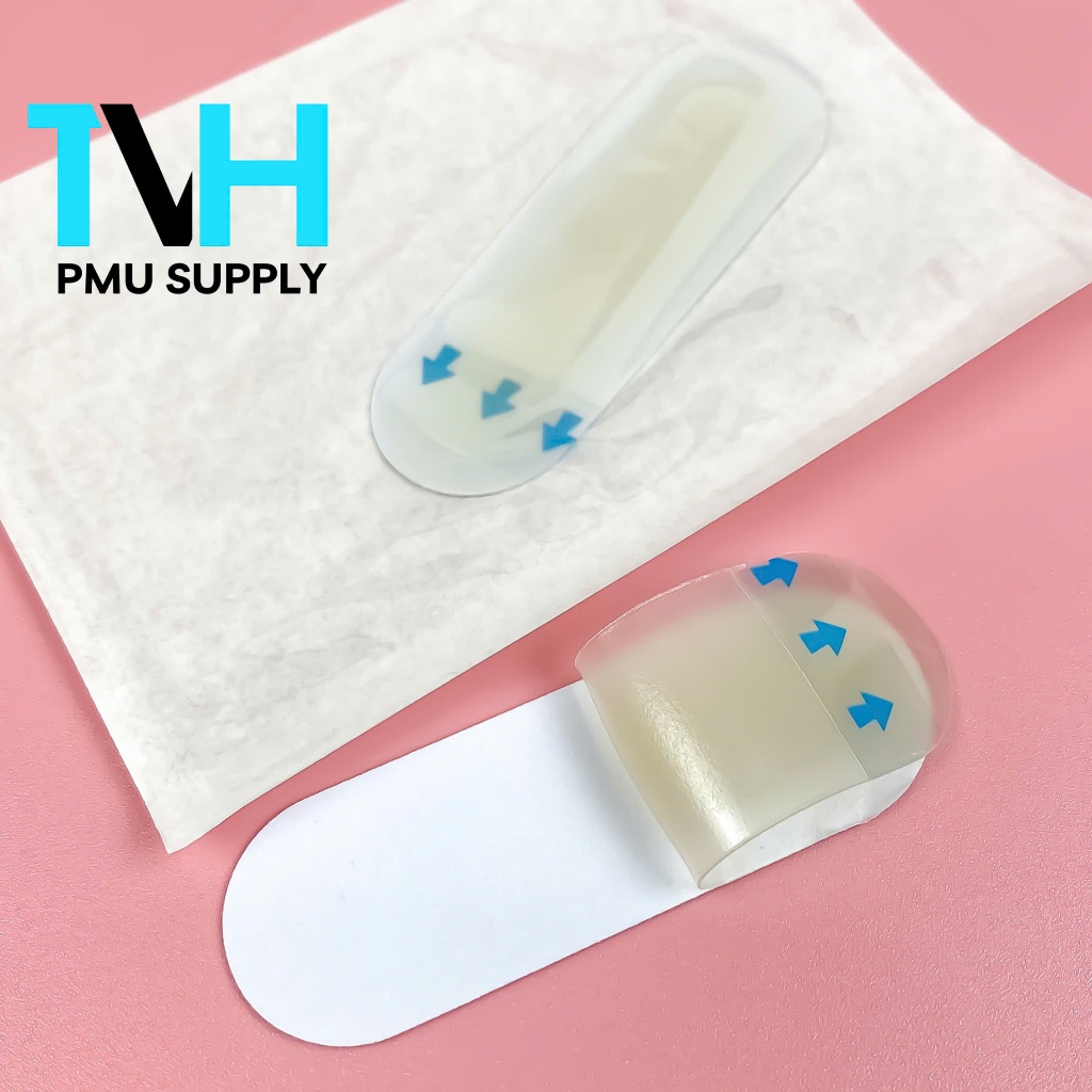 Combo 20 Cặp Miếng Dán Da Giả Silicon Tập Điêu Khắc - Thêu Sợi Chân Mày - Phun Xăm | TVH PMU SUPPLY