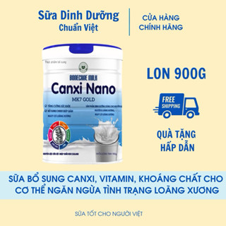 SỮA BỔ SUNG CANXI NANO MK7 GOLD (900G), SỮA DINH Dưỡng BỔ SUNG CANXI, SỮA CANXI CHỐNG LOÃNG XƯƠNG, CANXI