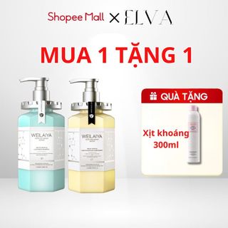  Cặp dầu gội xả phục hồi tóc Weilaiya chiết xuất nấm Truffle chống lão hóa da đầu hương nước hoa 