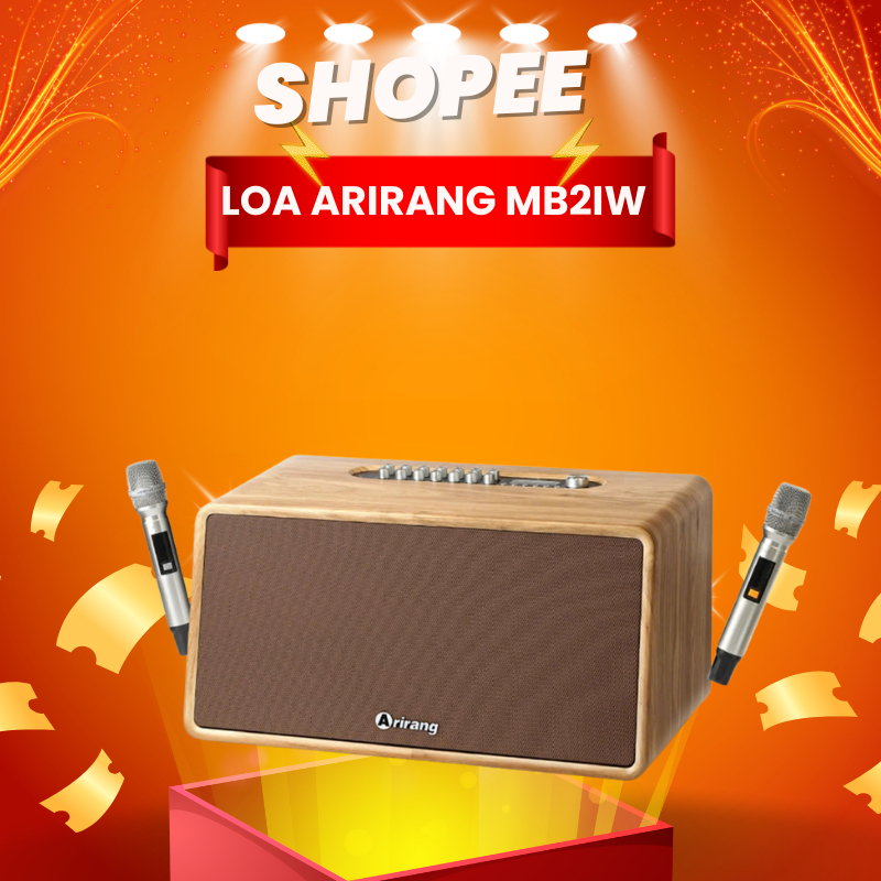 [ Loa Arirang MB2iW ] Loa Karaoke Di Động Lớn Nhất Việt Nam 300W, 7 Loa - Bảo hành 24 tháng, 1 đổi 1