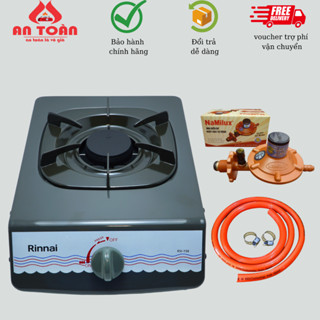 Bếp ga đơn Rinnai RV-150 + Bộ van dây tự động ngắt Namilux Chính Hãng