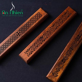 Khay Đốt Trầm Hương Bằng Gỗ - Chữ Nhật GO3