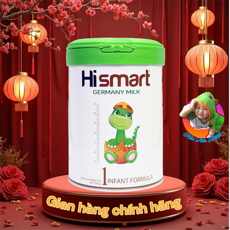 Sữa Hismart Germany số 1 ( lon 400g và 800g ) date: 1/2027