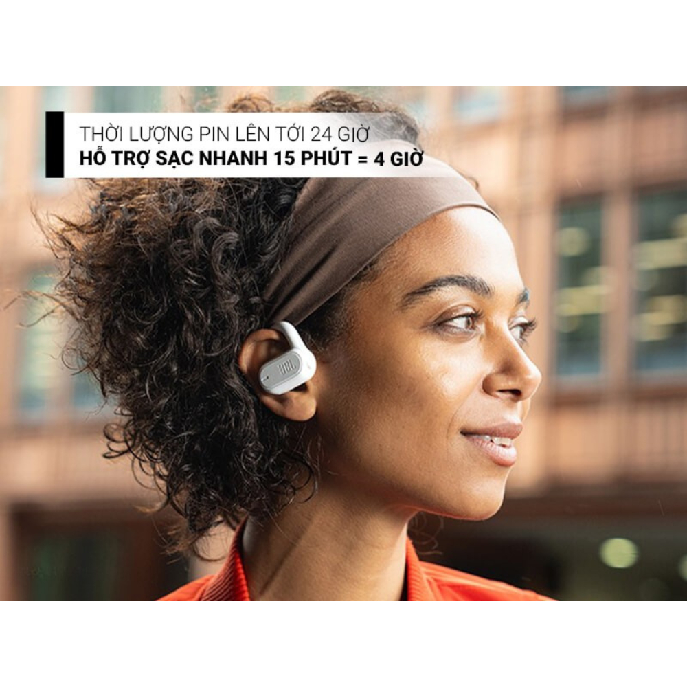 Tai Nghe Bluetooth JBL Soundgear Sense- Thiết Kế Mở Mới- Kháng Nước Và Bụi IP54- Pin Trâu 24H- Bluetooth 5.3- BH 2 Năm | BigBuy360 - bigbuy360.vn