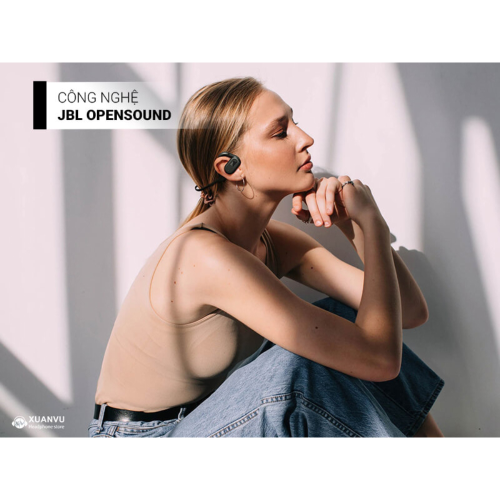 Tai Nghe Bluetooth JBL Soundgear Sense- Thiết Kế Mở Mới- Kháng Nước Và Bụi IP54- Pin Trâu 24H- Bluetooth 5.3- BH 2 Năm | BigBuy360 - bigbuy360.vn