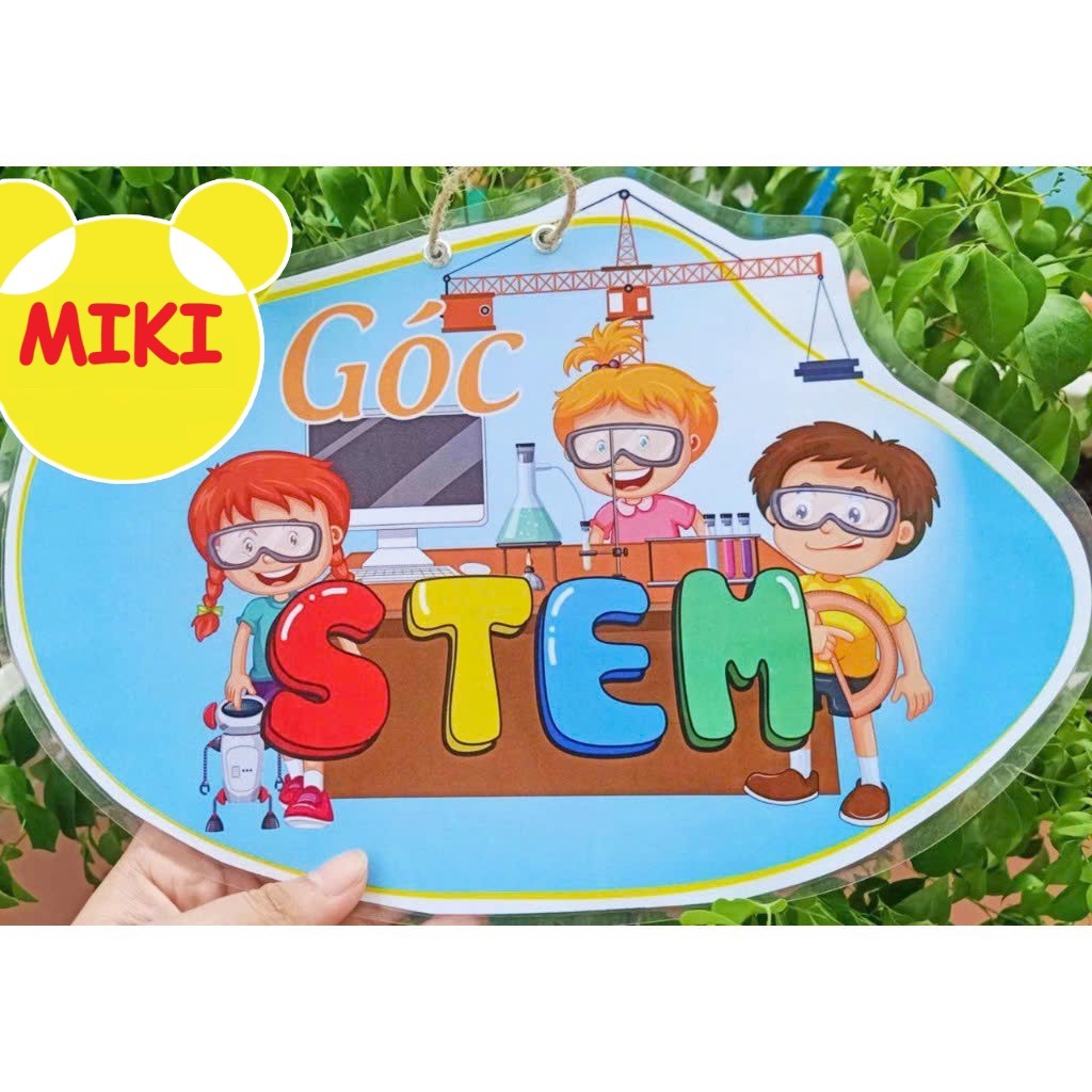 GÓC STEM trang trí lớp