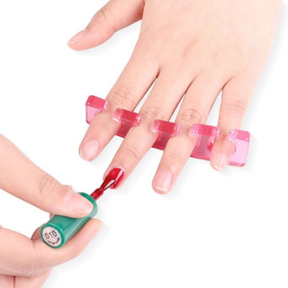 Tách ngón chân silicon khi làm Nail[ pk nail mi Hanna]