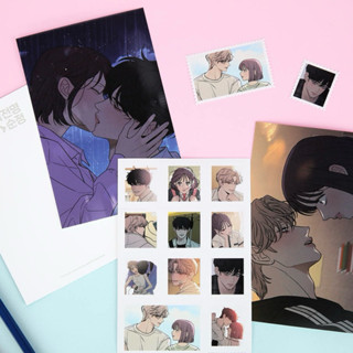   Dagu Store  SẴN  Set hình dán và bưu thiếp Operation True Love 