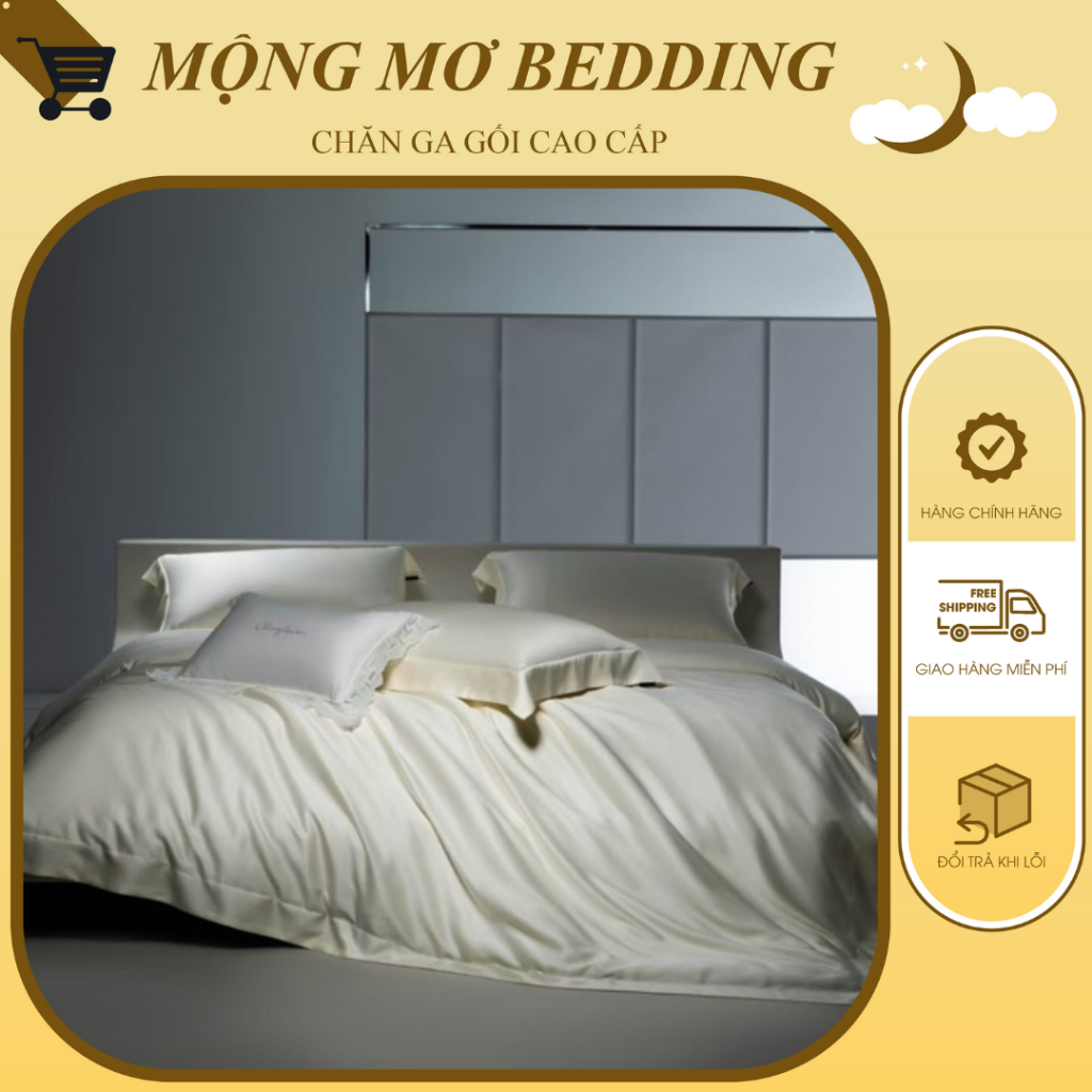 BỘ CHĂN GA GỐI TENCEL Lenzing 100S cao cấp chính hãng ChinghSuan mang lại giấc ngủ thượng lưu mượt mịn