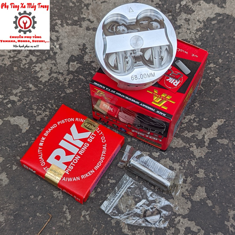 Trái piston nén FJN - TA RACING 68 dành cho Exciter 135, Exciter 150