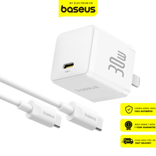 Củ Sạc Nhanh Baseus Palm 1C 30W (For iPhone/iPad/Samsung/Google Pixel)