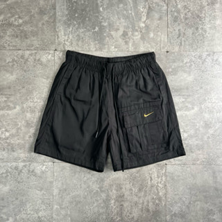 Quần short túi hộp MiNi Logo B051 BuiVintage, vải gió 2 lớp có lót lưới.