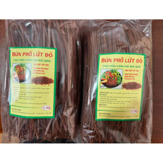 (500gr) Bún, phở gạo lứt đỏ