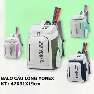  Balo cầu lông chống nước YONEX balo thể thao để Giày Vợt pickleball Tennis Badminton Sport Bag 47cm 