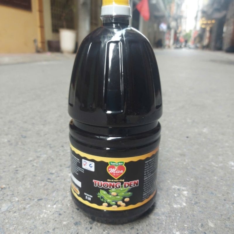 Tương đen Misa New 2 lít ( tem mới Quê Tôi)