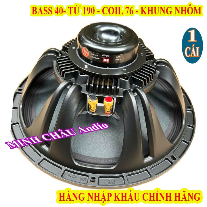 CỦ LOA BASS 40 NR NEO TIẾNG CỰC SÁNG NHẬP KHẨU CHÍNH HÃNG TỪ 100 COIL 76 - GIÁ 1 CHIẾC
