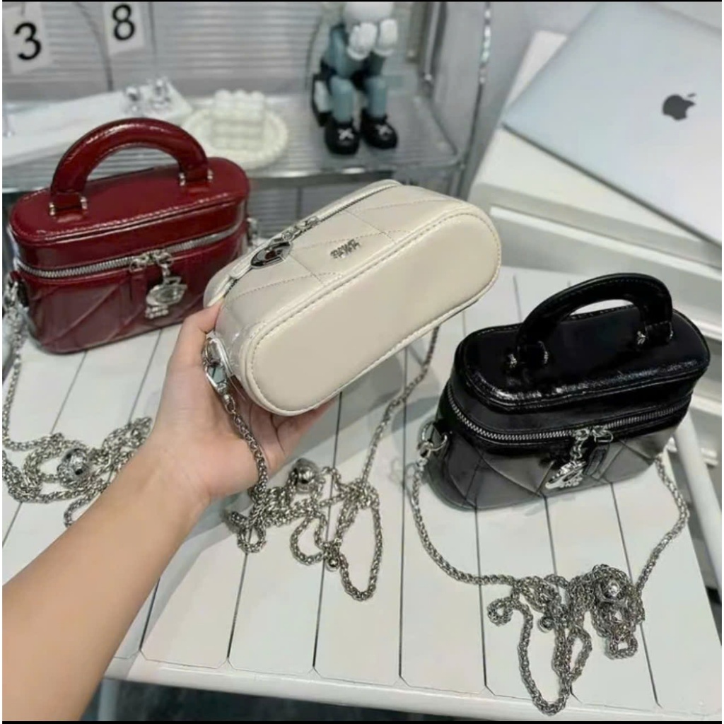 Túi Cốp Nữ Chio Size 18cm Da PU Cao Cấp, Form Đứng, Đeo Vai Đeo Chéo Sang Trọng – HT015 | BigBuy360 - bigbuy360.vn