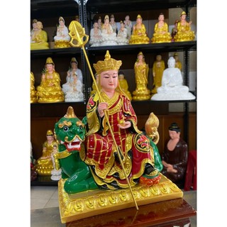 Tượng Địa Tạng Đề Thính Composite cao 30cm