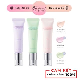 Kem Lót Klavuu White Pearlsation Ideal Actress Backstage Cream ( Màu Be - Original, Hồng Rose, Tím Lavender, Xanh Mint)