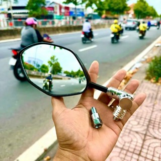 Gương Xe Máy Kính Xoay 360 độ gập Wave Vision Vario Winner  Ab 125 Lead Chiếu Hậu