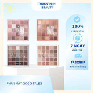  Phấn mắt Gogo Tales nội địa trung chính hãng bảng màu mắt 25 ô nhiều màu lì lâu trôi Back To Reality GT282 