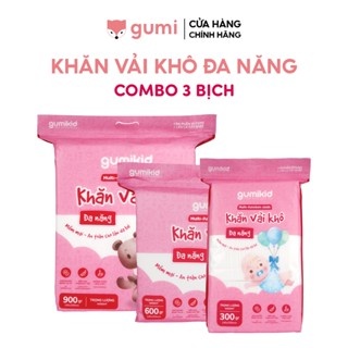 KHĂN VẢI KHÔ ĐA NĂNG DÀNH CHO MẸ VÀ BÉ CỰC KỲ ĐẢM BẢO AN TOÀN GUMI