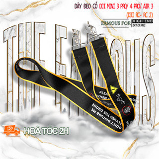 ( Tặng kèm 4 nút silicone) Dây Đeo Cổ Cho Điều Khiển Từ Xa Của DJI Mini 3 PRO DJI Air 3 Mini 4 PRO