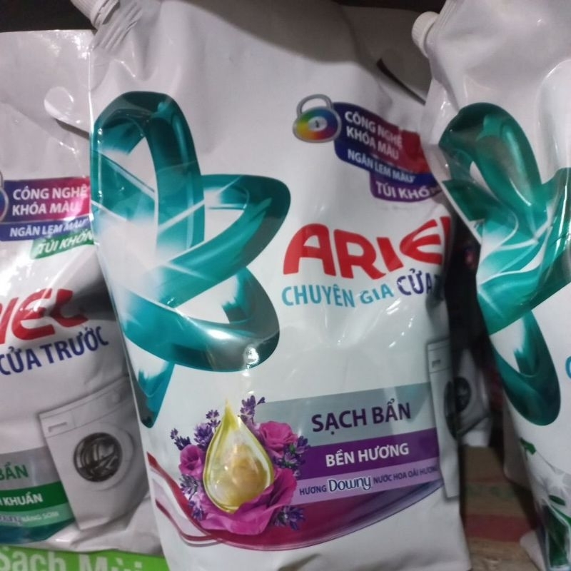 Nước giặt Ariel cửa trước 3,7kg hương downy, hoa oải hương