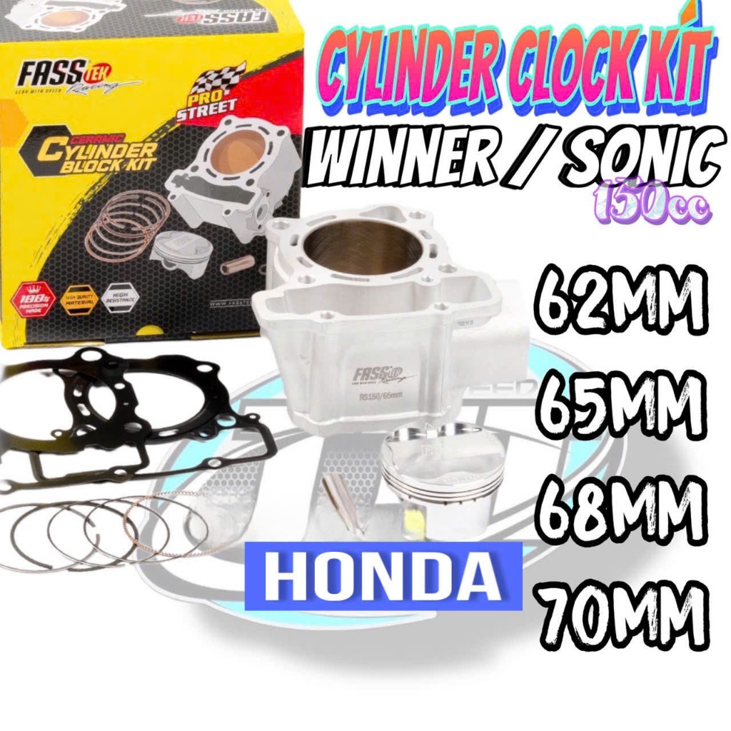 LÒNG KIẾNG FASSTEK  62-65-68-70 MM WINNER / SONIC 150 ( PHỔ THÔNG ) phukienxemaydo