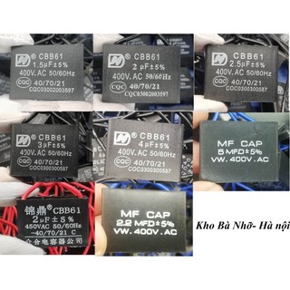 (4uf) Tụ Quạt 4uf - CBB61 400VAC