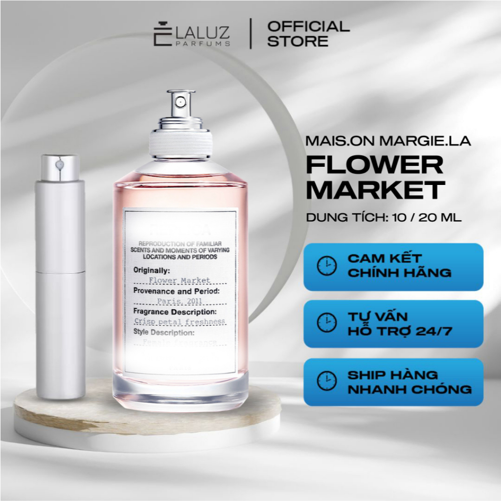 [LALUZ] Nước hoa Flower Market 10ml