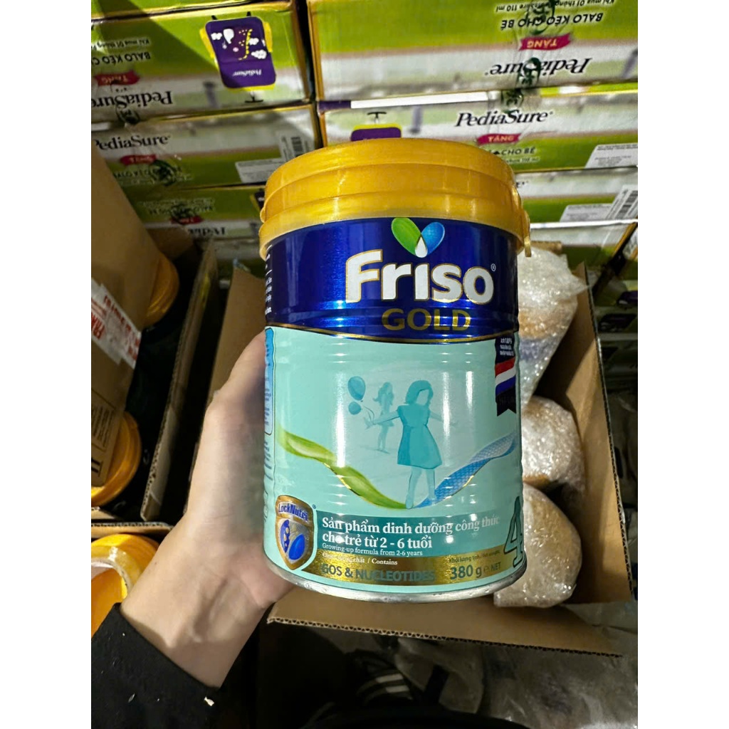 Sữa Bột Friso Gold 4 380g Date 2027