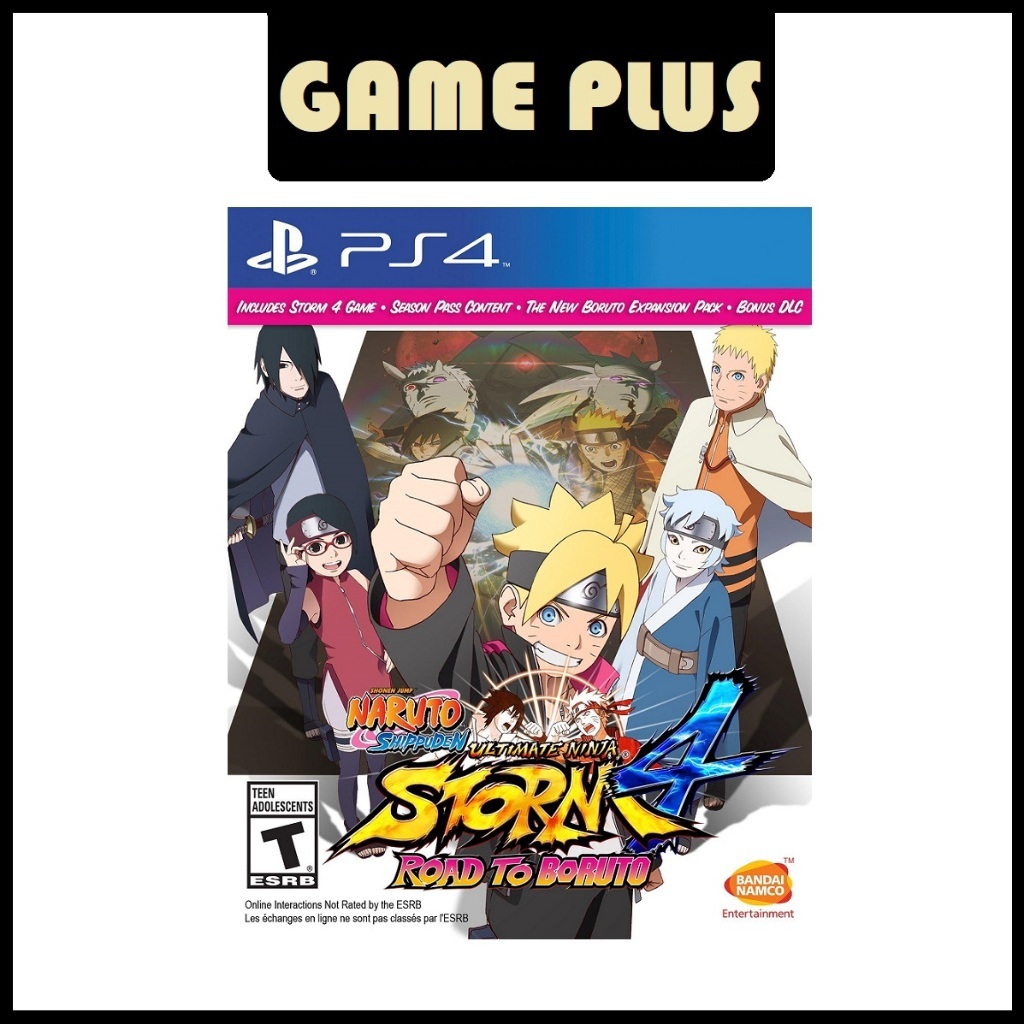 Đĩa Game 2ND Naruto Shippuden Ultimate Ninja Storm 4 Road To Boruto cho máy PS4 PS5