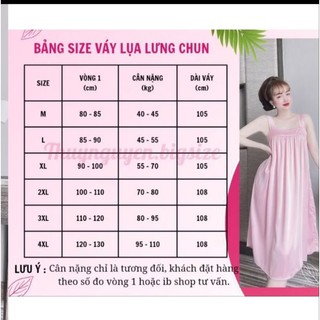 Váy lụa hoa len 40 - 100kg, đầm mặc nhà bigsize chất lụa ngọc bích cao cấp