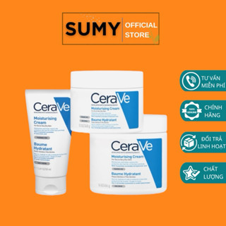 Kem Dưỡng Ẩm Cerave Moisturising Cream Dành Cho Da Khô 50ml 340g 454g - SUMY