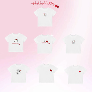 [HÀNG MỚI VỀ] Áo Thun Nữ Mini Tee " HELLO KITTY "  hình in dễ thương cotton co dãn 4 chiều - Kraken Drk.
