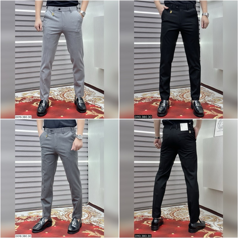 Quần Tây Âu Nam VIC LUXURY Công Sở, Có Cạp Chun Tiệt lợi Dáng Ôm , Phong Cách Hàn Quốc ✅