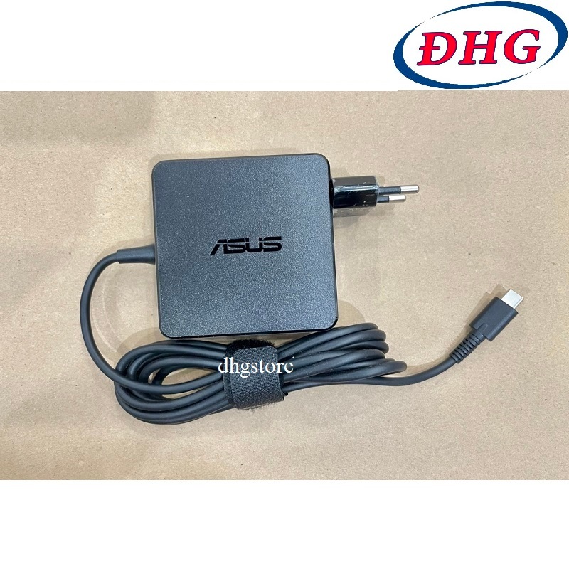 Sạc laptop Asus 19V-3.25A/ 15V-3A/ 12V-3A/ 5V-2A 65W Chân Sạc Type C