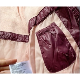 Áo Parka Bé Gái Đỏ Mận MK