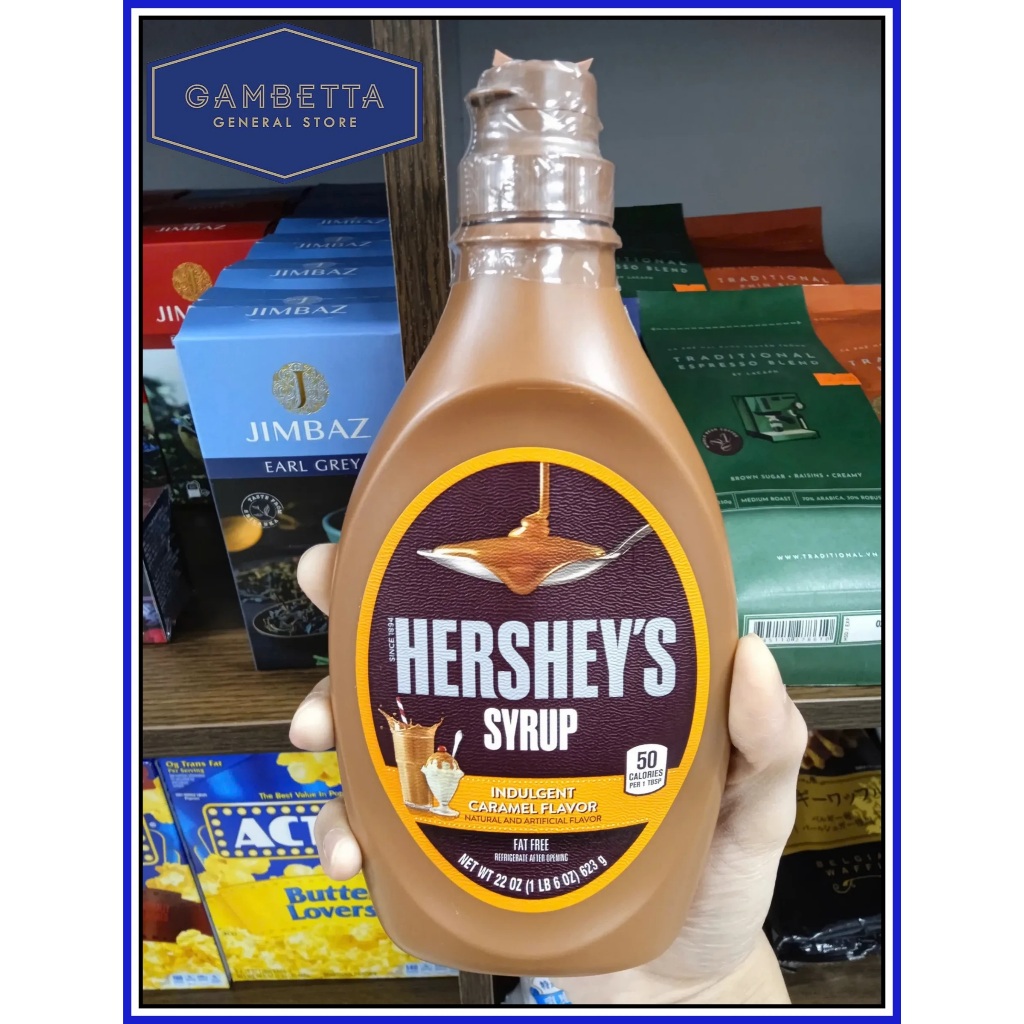 Sy-rô Hershey's Syrup Caramel Flavor 623g