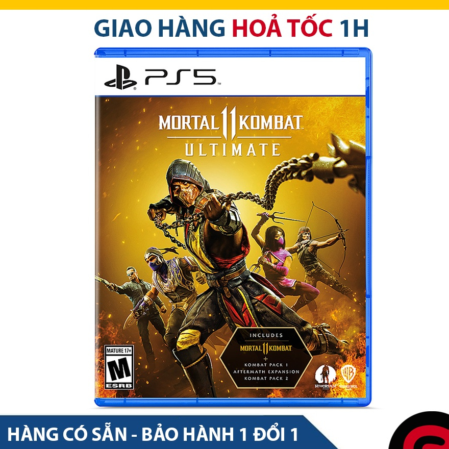 Đĩa Game Ps5: Mortal Kombat 11 Ultimate