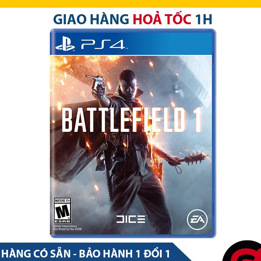 Đĩa Game Ps4: Battlefield 1 - New Seal