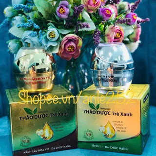 KEM NANO Q10 THẢO DƯỢC TRÀ XANH N10. (Hàng công ty)